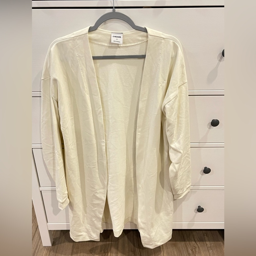 Gymshark Whitney Simmons Cardigan Robe White/Cream
